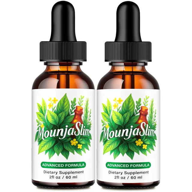 MounjaSlim Daily Wellness Supplement Bottle